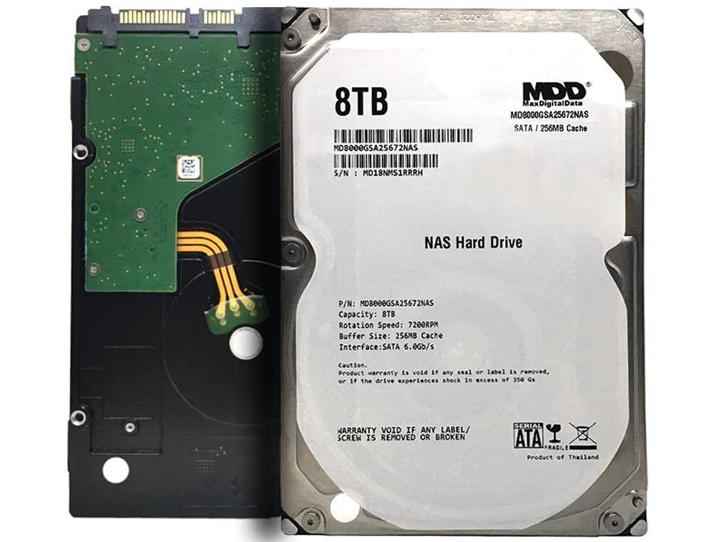 8TB 7200 RPM 256MB Cache SATA 6.0Gb/s 3.5'' Internal Hard Drive E9318