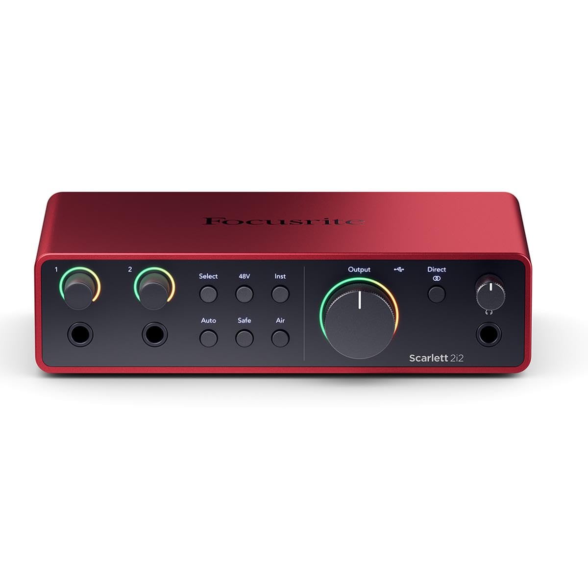 USB Audio Interface with Headphones and Microphone Cable B2979