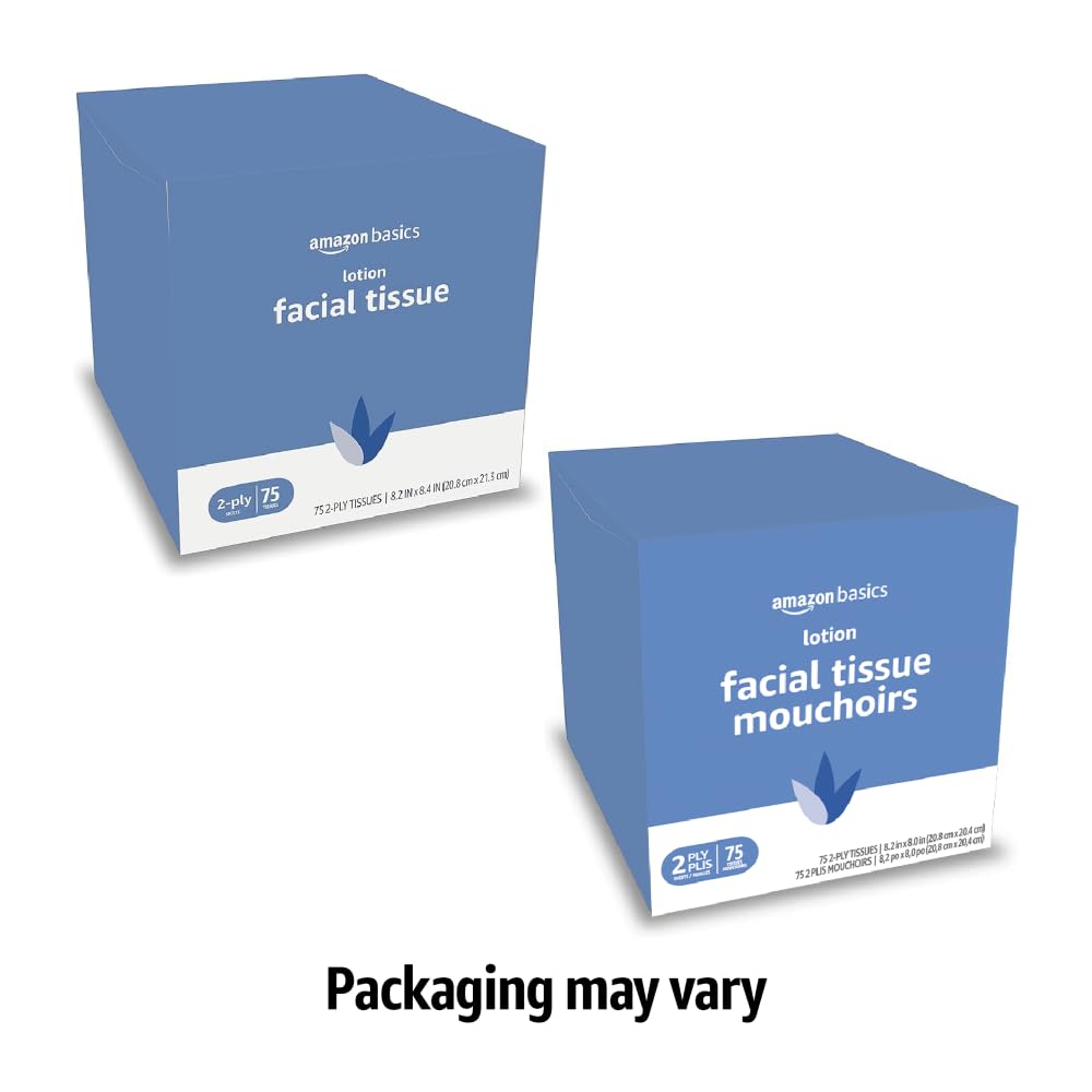 2-Ply Lotion Facial Tissues 300 Count 4 Boxes G838156