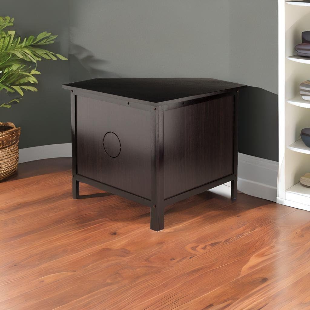 Espresso Corner TV Stand Z141