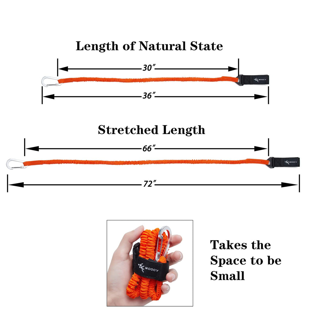 Kayak Paddle Leash Stretchable Coiled Lanyard G57094