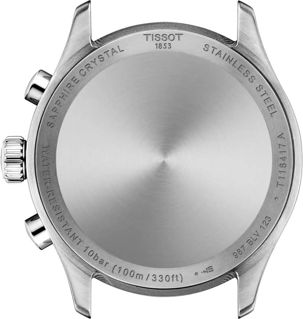 Black Dial 42mm Chronograph Watch T79373