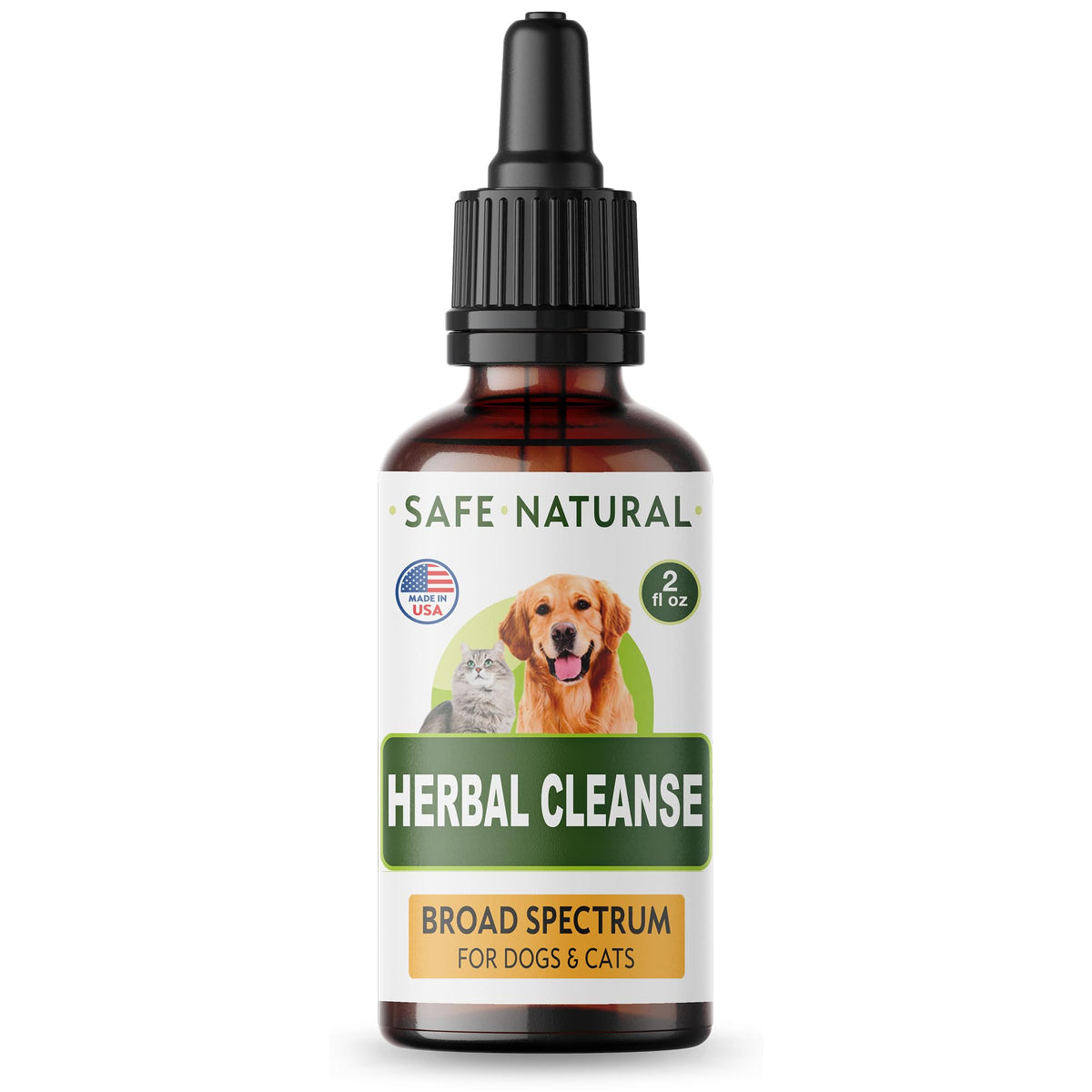 Herbal Cleanse for Cats and Dogs 2.0FlOz A5463