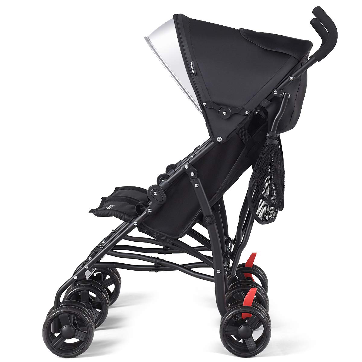 Lightweight Double Umbrella Stroller with Cup Holder and Adjustable Canopy I417
