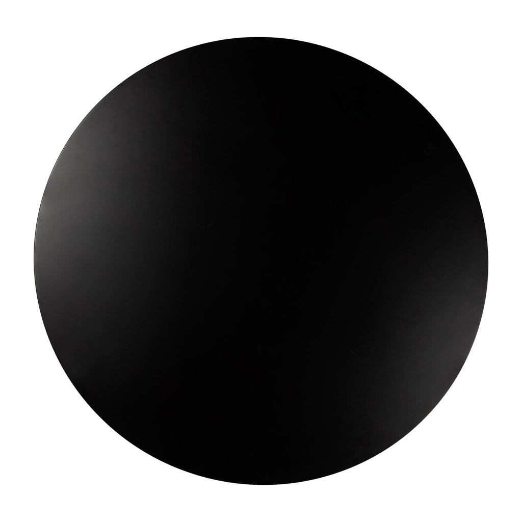 Black Round Drum Coffee Table X329434