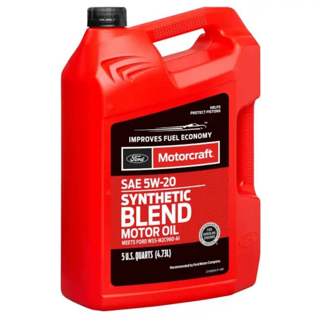 5W-20 Synthetic Blend Motor Oil 5 Quart I950