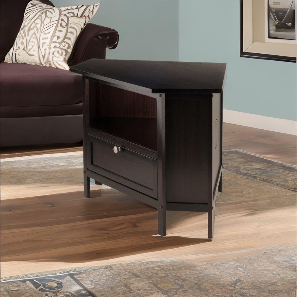 Espresso Corner TV Stand Z141