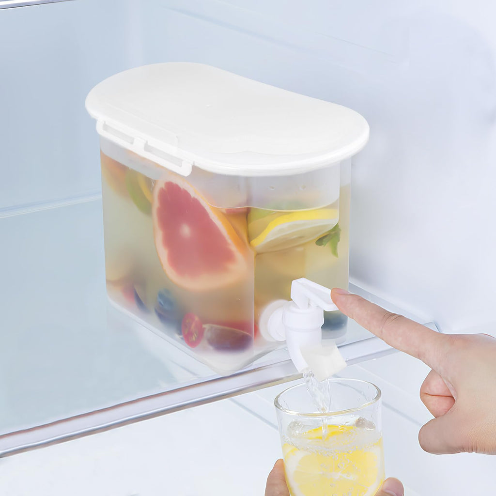 Water Jug with Faucet Large-capacity PP Pitcher O89870