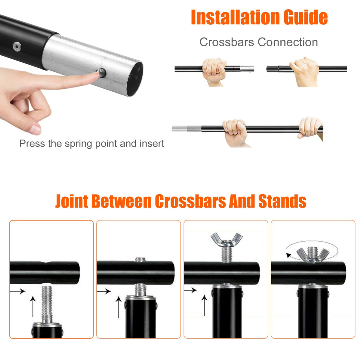 6.5x10FT Portable Backdrop Stand Kit with 4 Steel Clamps Carrying Bag O65509