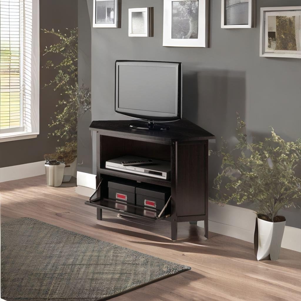 Espresso Corner TV Stand Z141