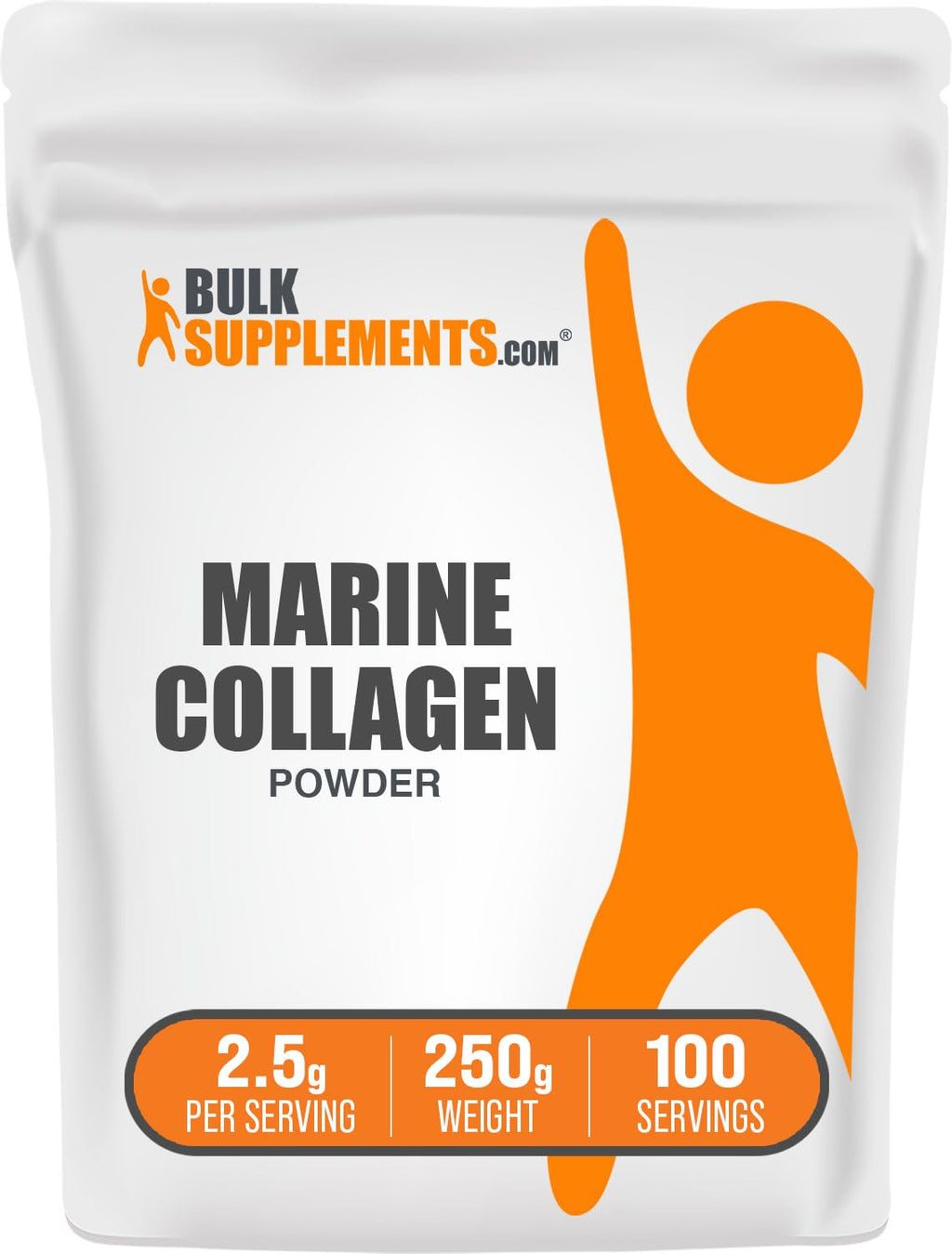 Marine Collagen Powder, 2.5g per Serving, 250g (8.8 oz) J941028