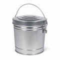 6 Gal Galvanized Steel Can with Locking Lid H519