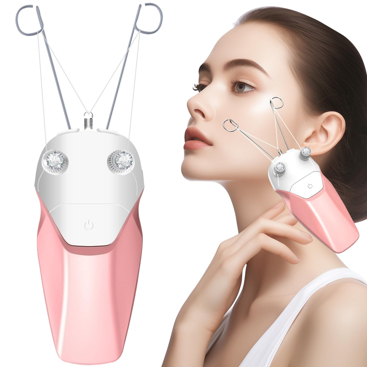 USB Rechargeable Electric Threading Epilator C733