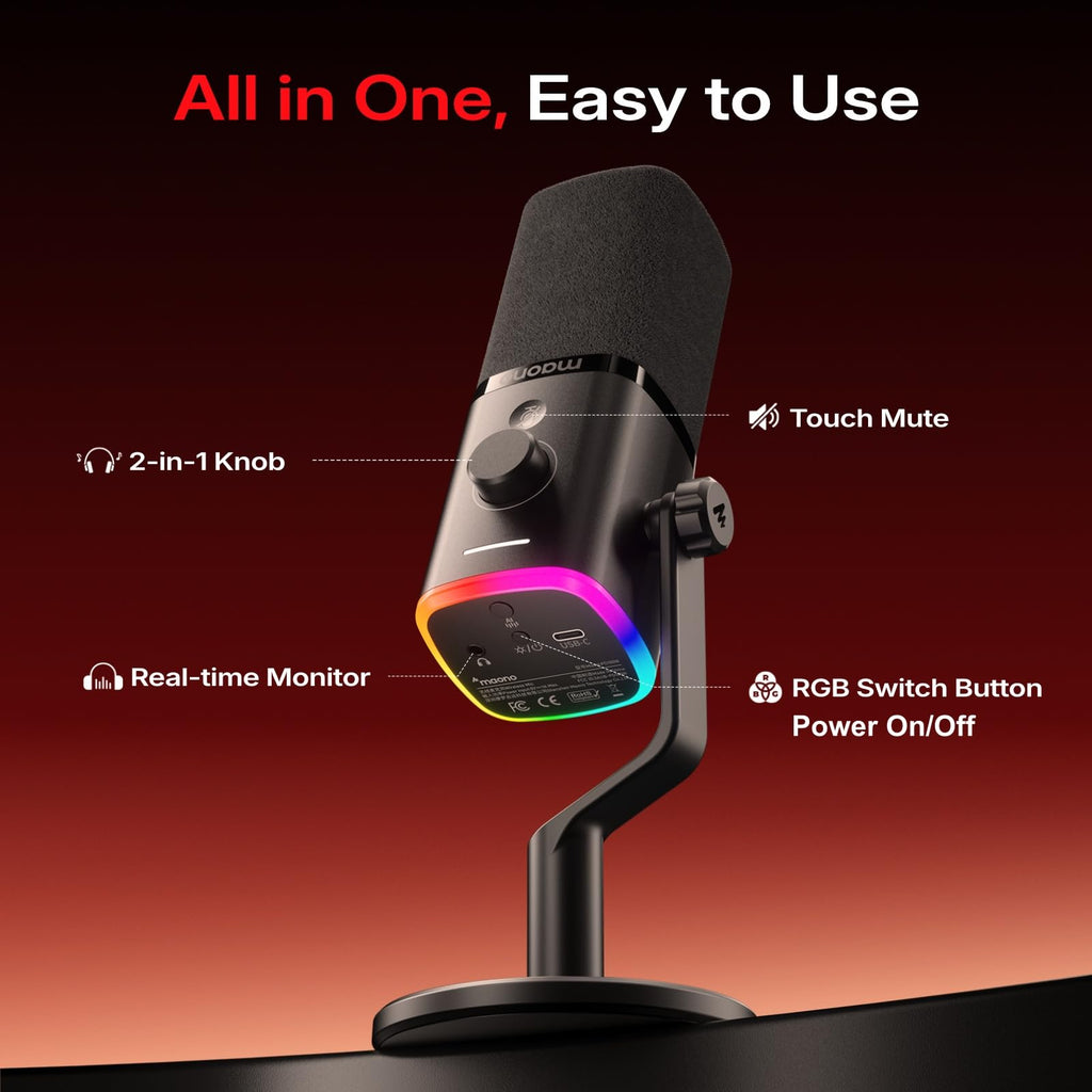 Wireless Dynamic Gaming Microphone Y169552