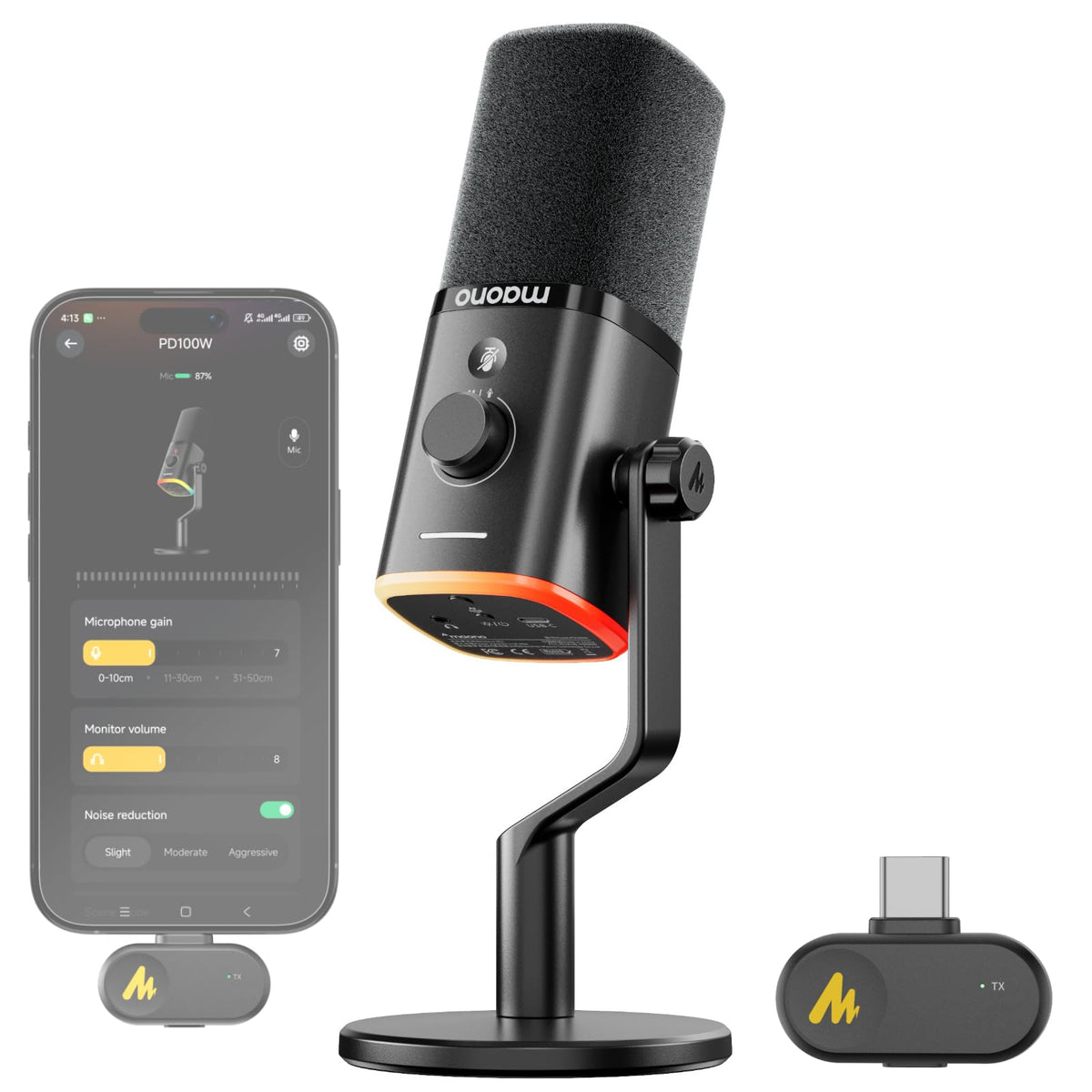 Wireless Dynamic Gaming Microphone Y169552