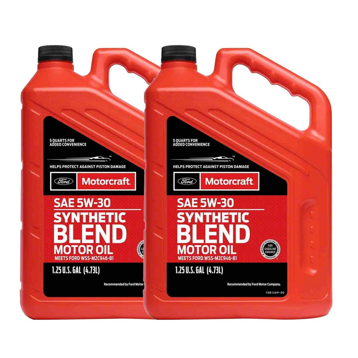 5W-30 Synthetic Blend Motor Oil 10 Quart A686