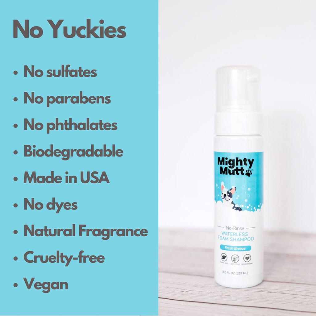 Hypoallergenic Waterless Dog Shampoo 8 fl oz Y115976