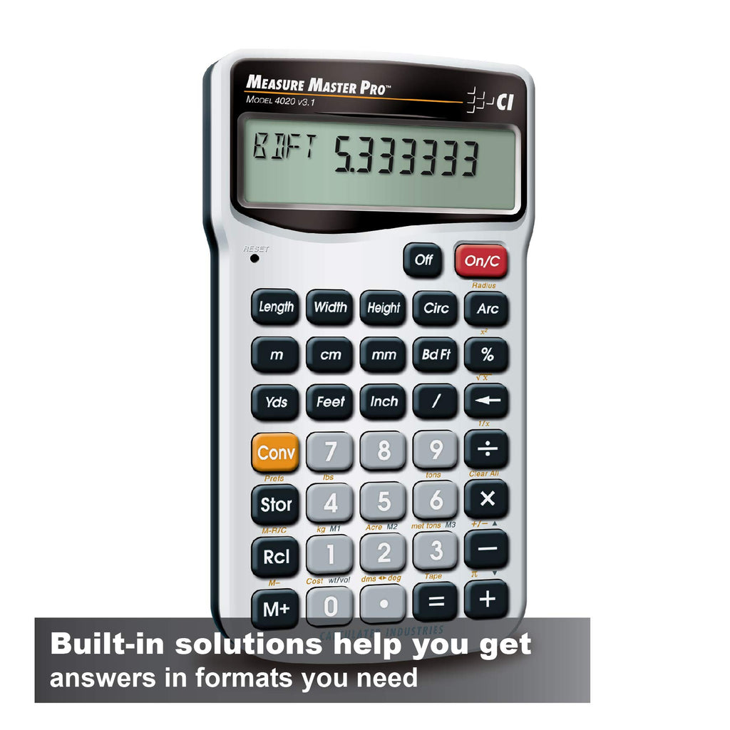 Construction Math Calculator M1166