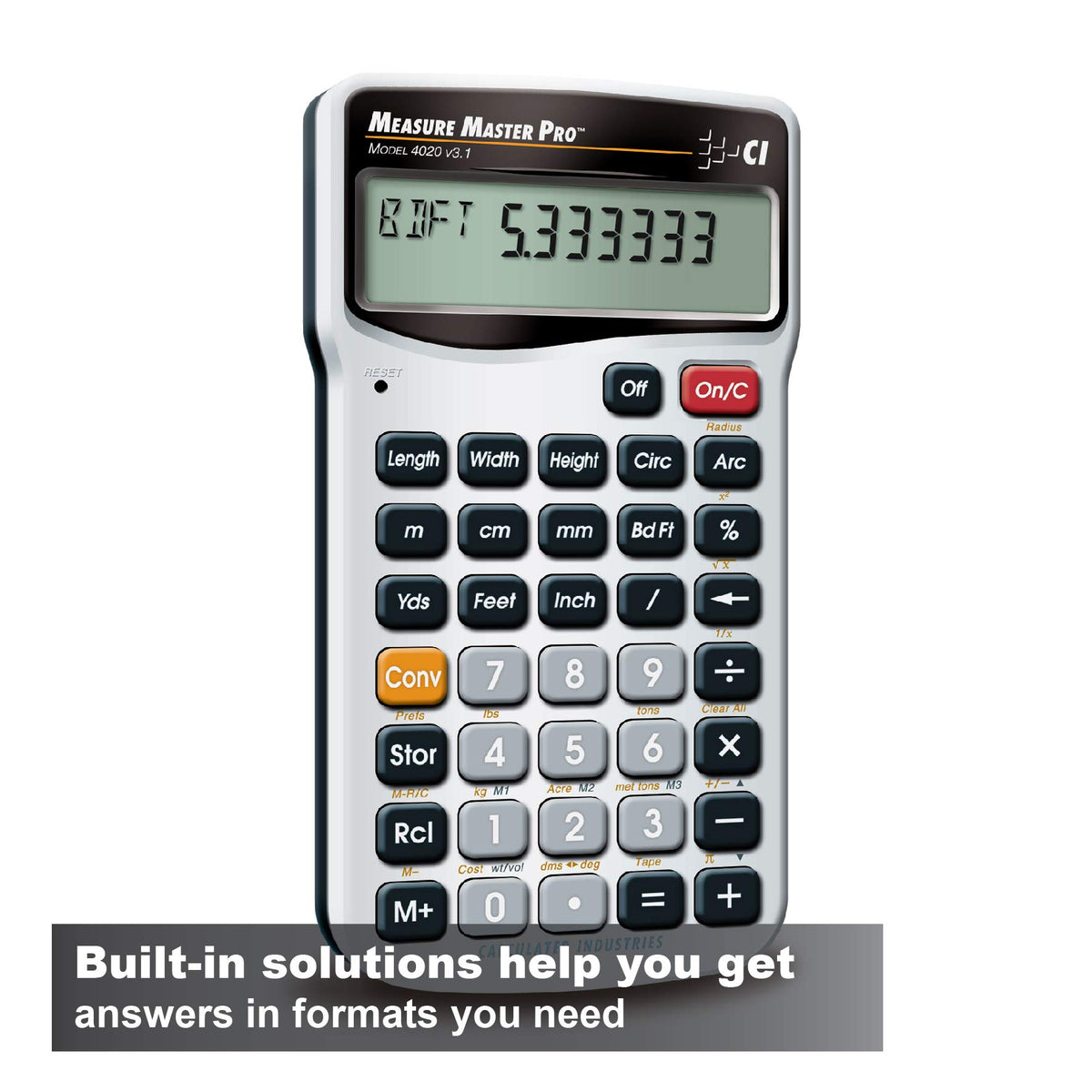 Construction Math Calculator M1166