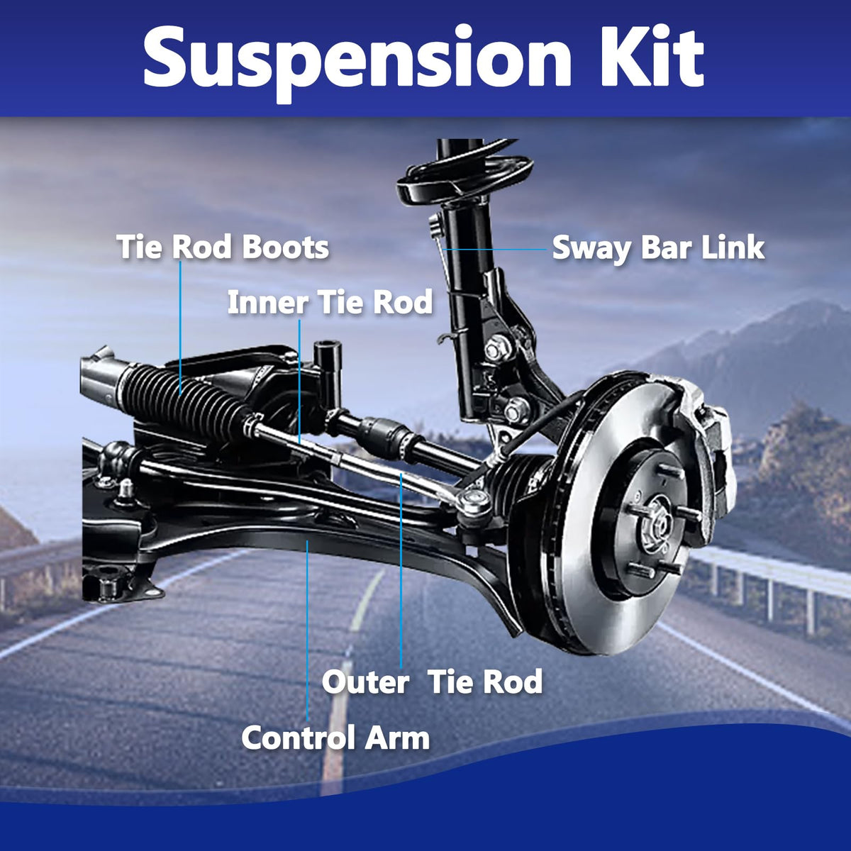 Lower Control Arm with Ball Joint Assembly S399