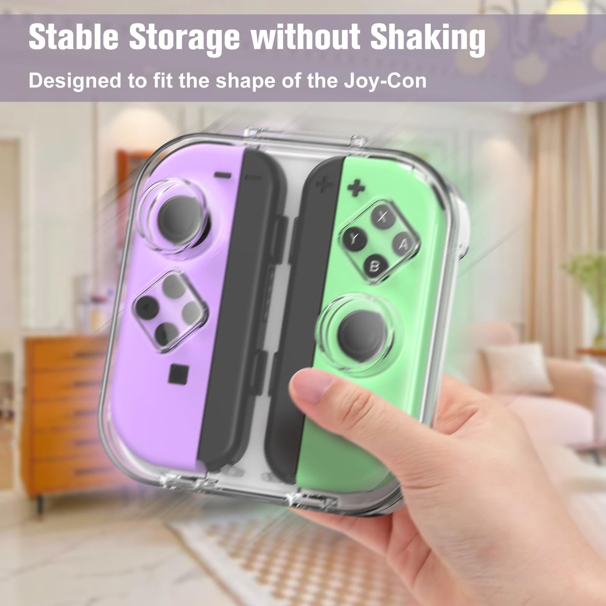 Clear Storage Case for Nintendo Switch D828717