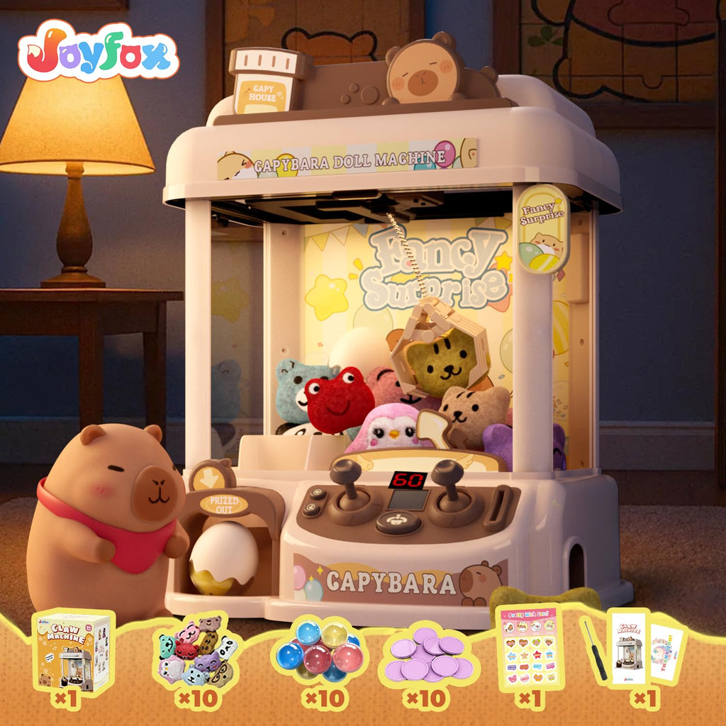 Claw Machine with 30 Starter Prizes F410