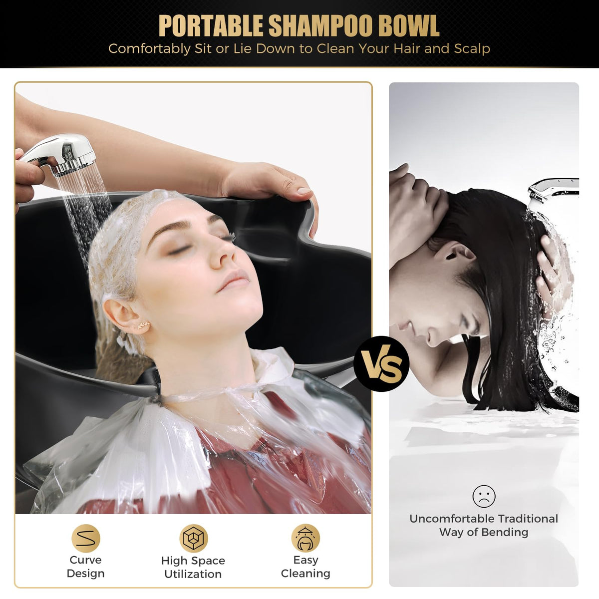 Electric Hair Washing Shampoo Bowl J4224