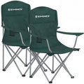 Set of 2 Folding Camping Chairs Y49835