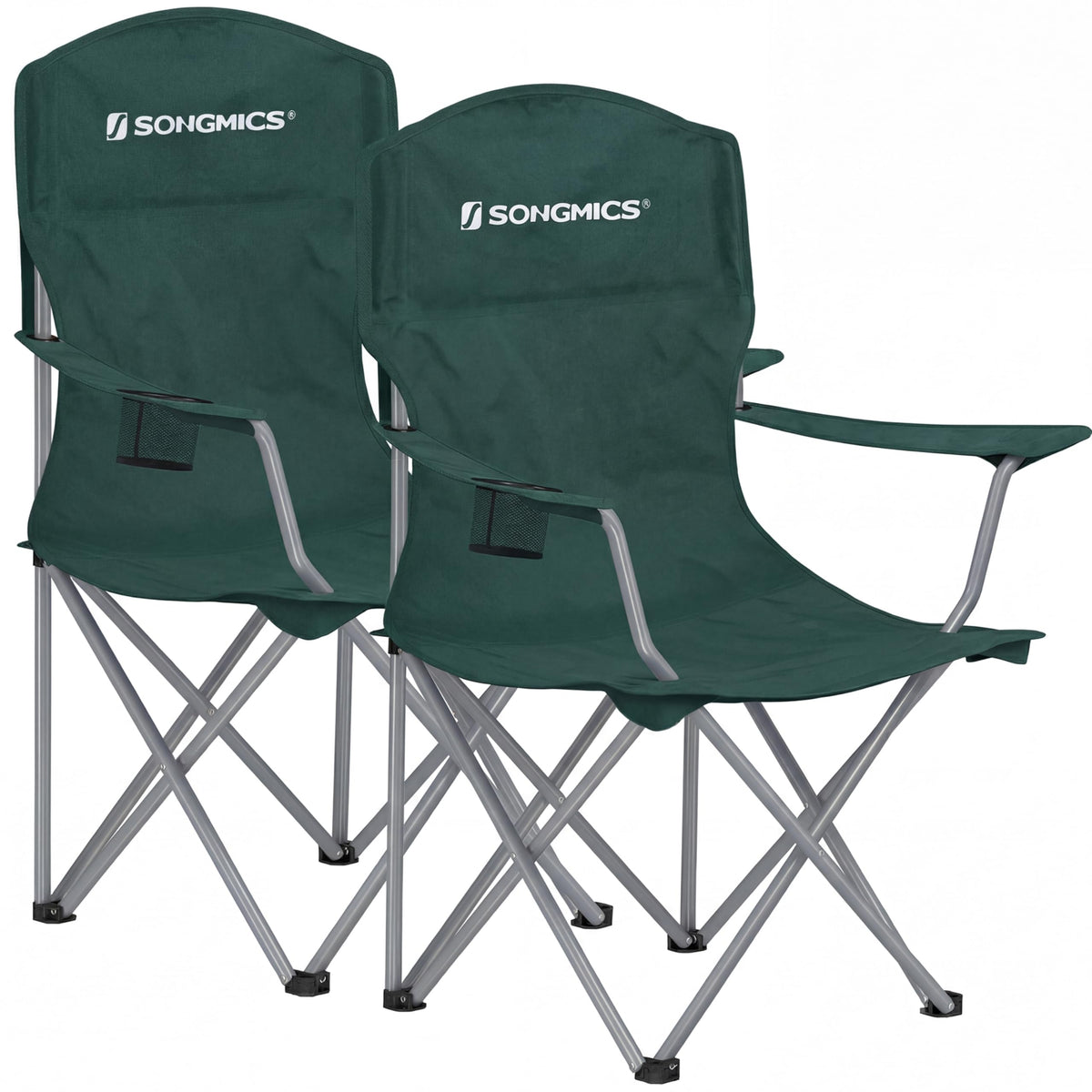 Set of 2 Folding Camping Chairs Y49835