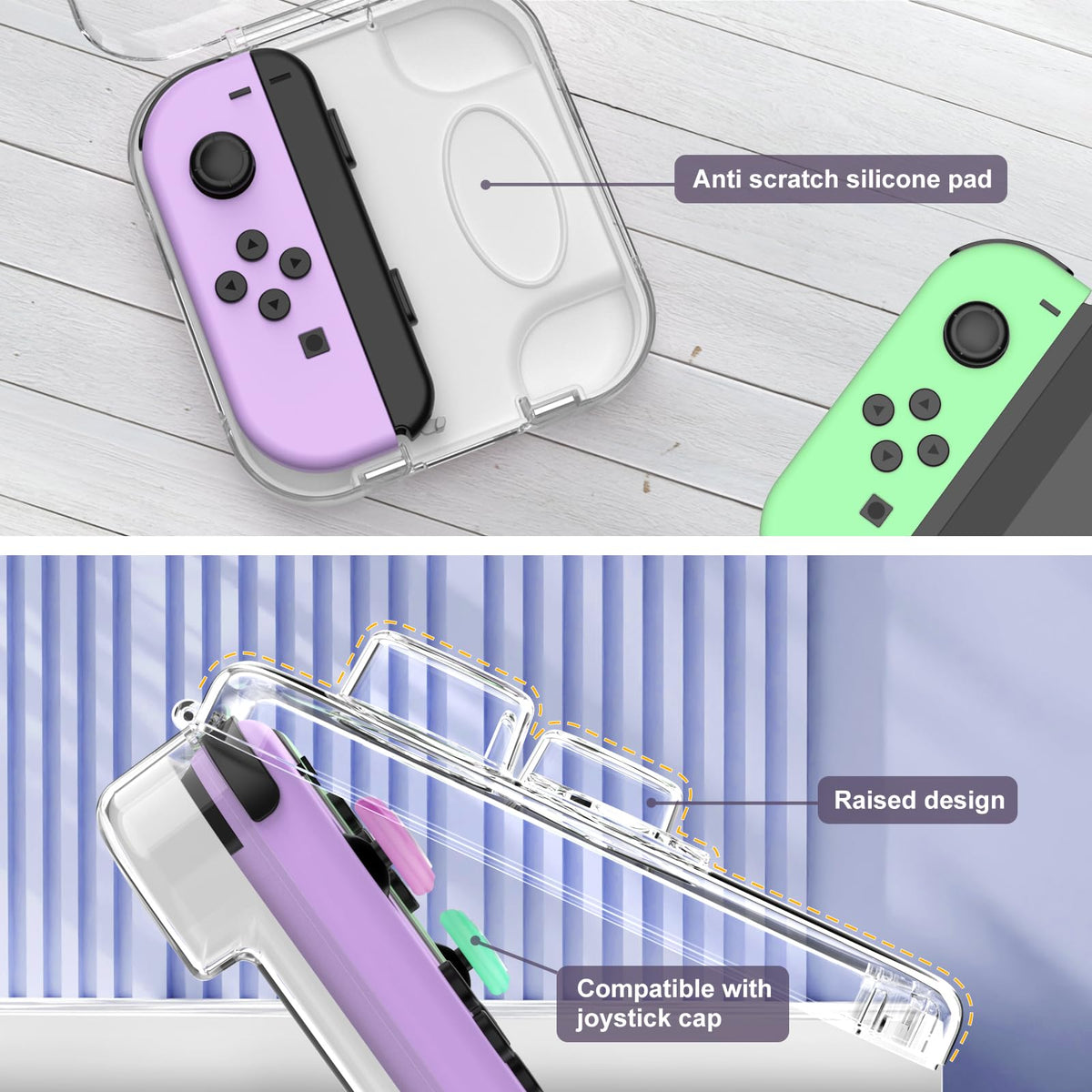 Clear Storage Case for Nintendo Switch D828717