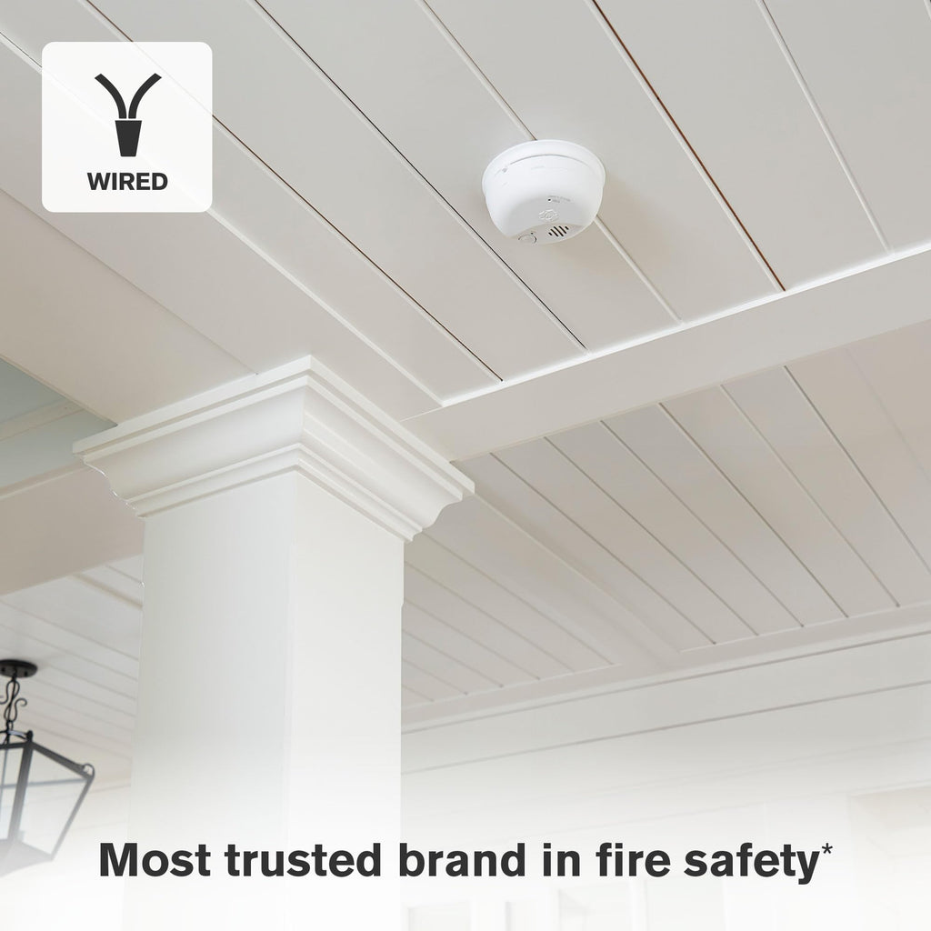 Hardwire Combination Smoke & Carbon Monoxide Alarm B8395