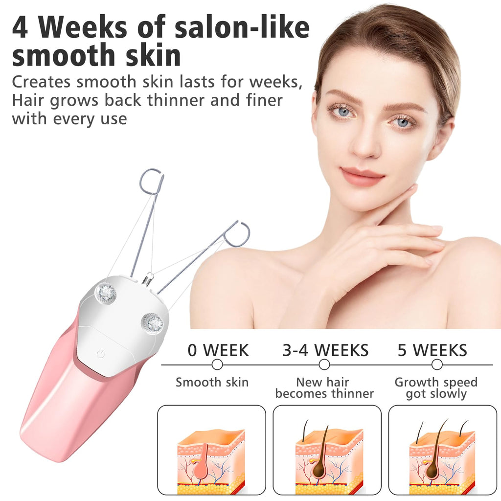 USB Rechargeable Electric Threading Epilator C733