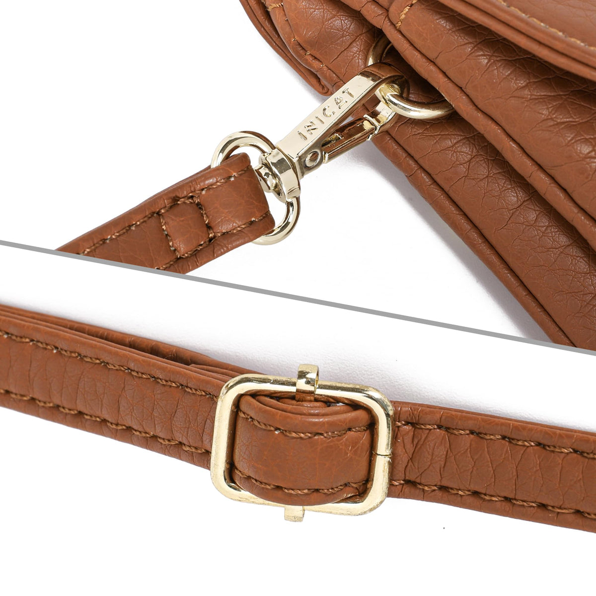 Small Vegan Leather Crossbody Bag D51059