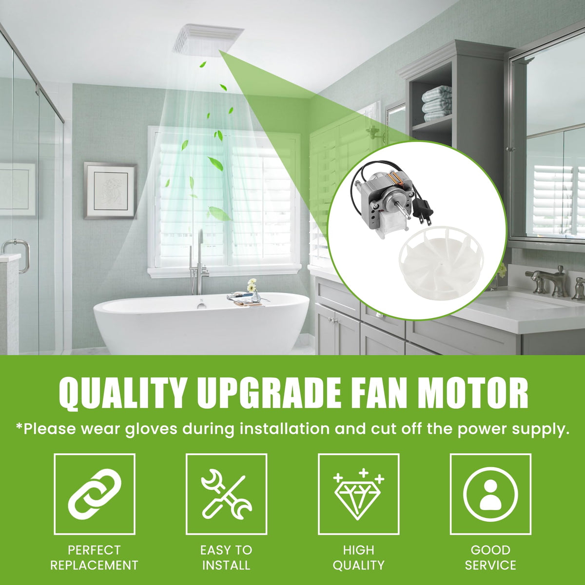 Bath Fan Motor A945