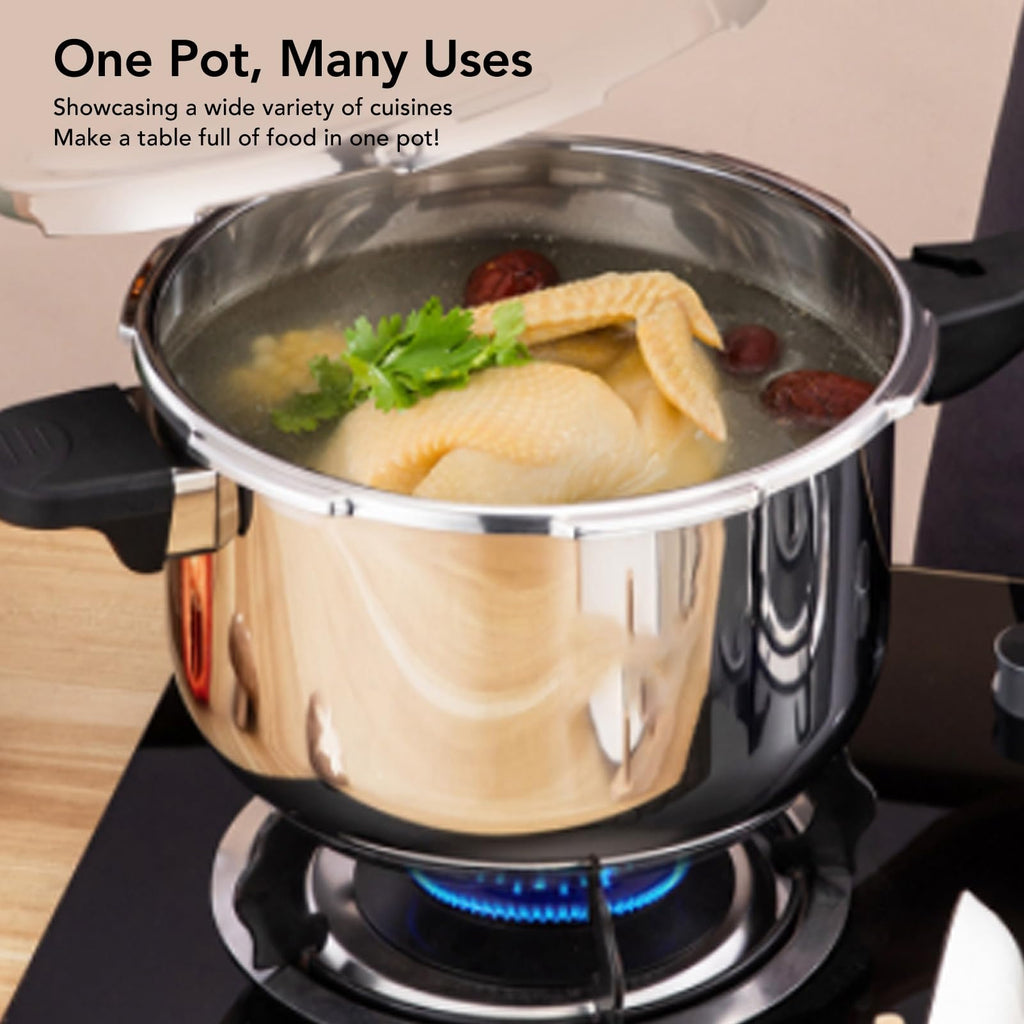 Stainless Steel 3L Pressure Cooker U80412