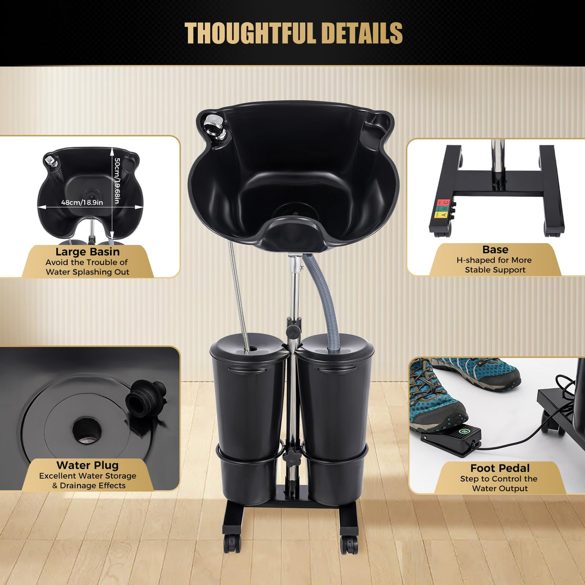 Electric Hair Washing Shampoo Bowl J4224