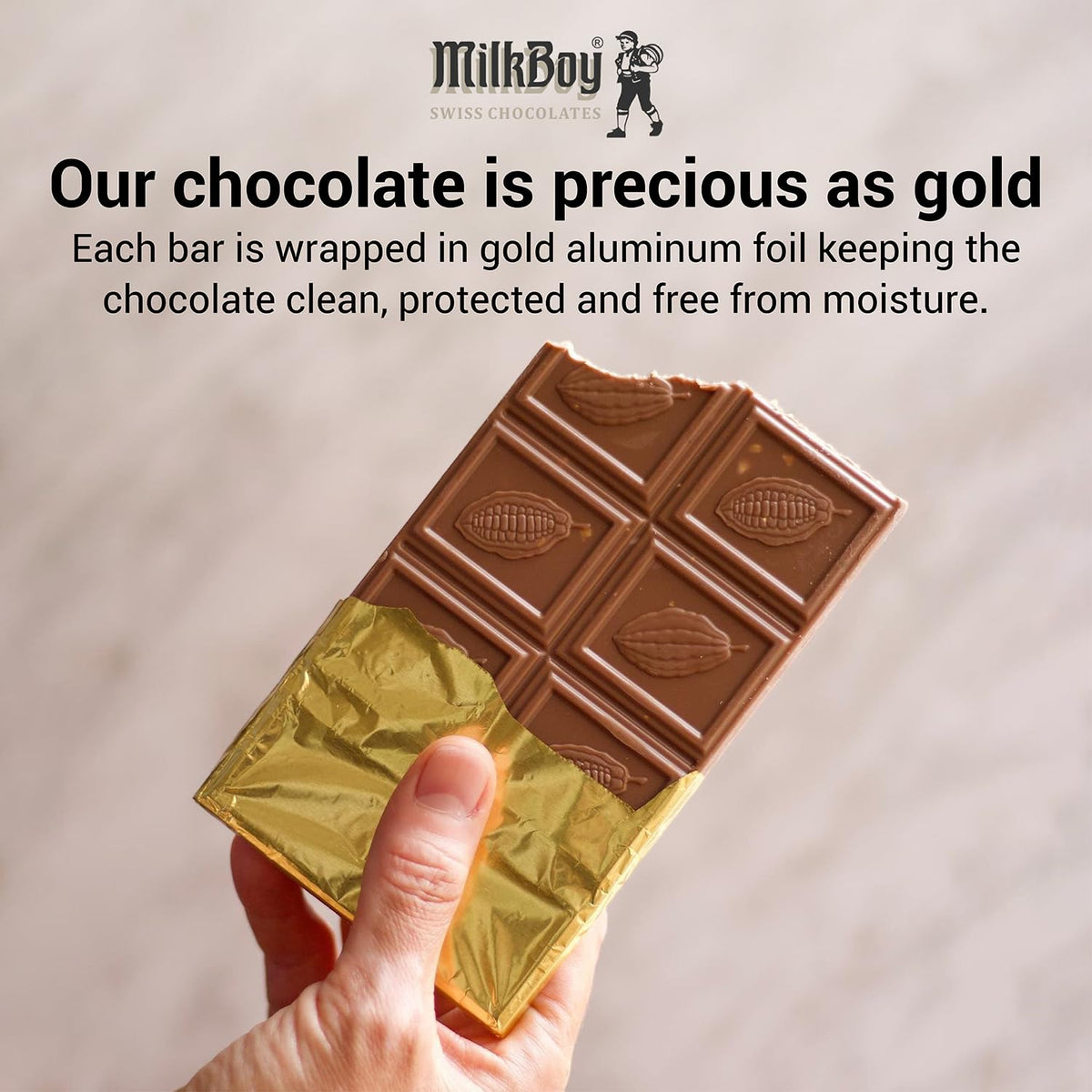 Milk Chocolate Bar with Almonds 3 oz 2 Pack T138565