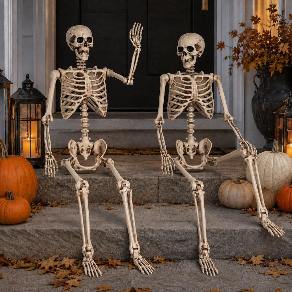 5.4 Ft Life Size Posable Skeleton J97026