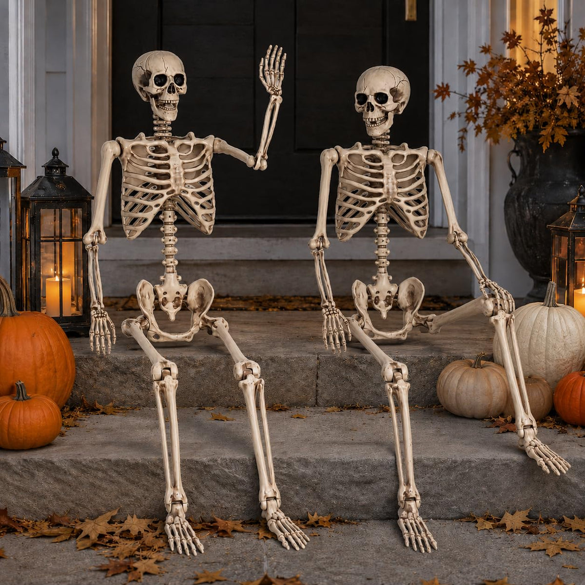 5.4 Ft Life Size Posable Skeleton J97026