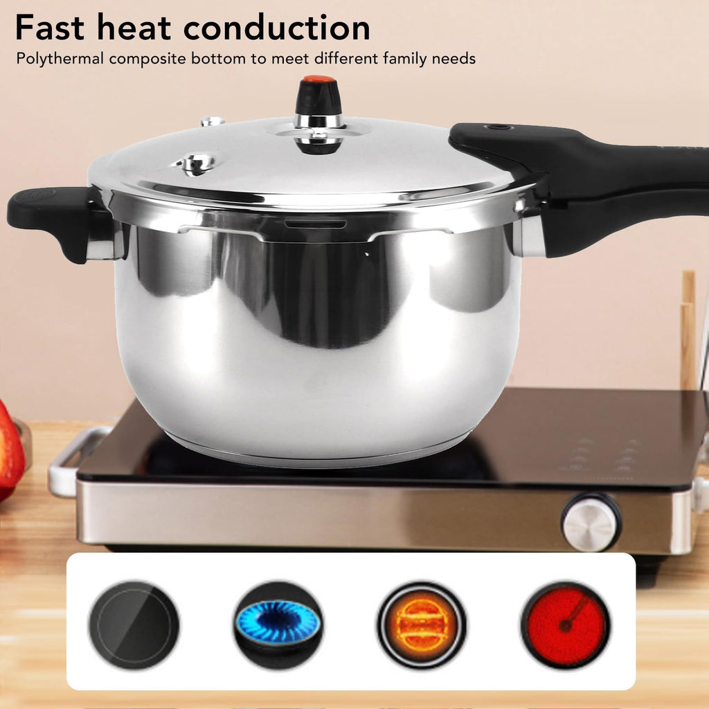 Stainless Steel 3L Pressure Cooker U80412