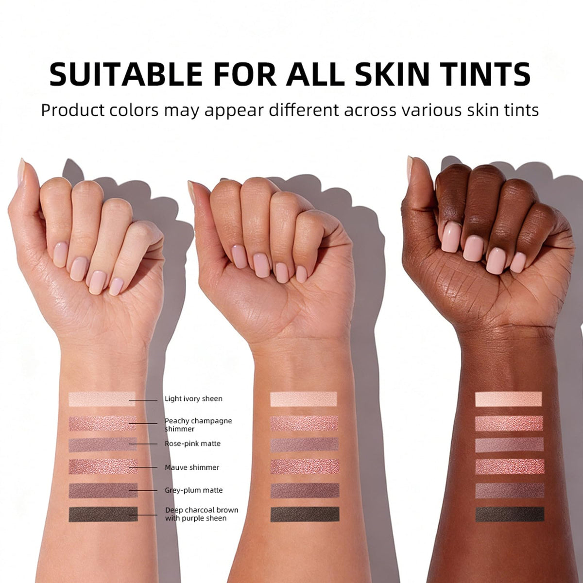 Mini 6 Color Matte & Shimmer Eyeshadow Palette M121