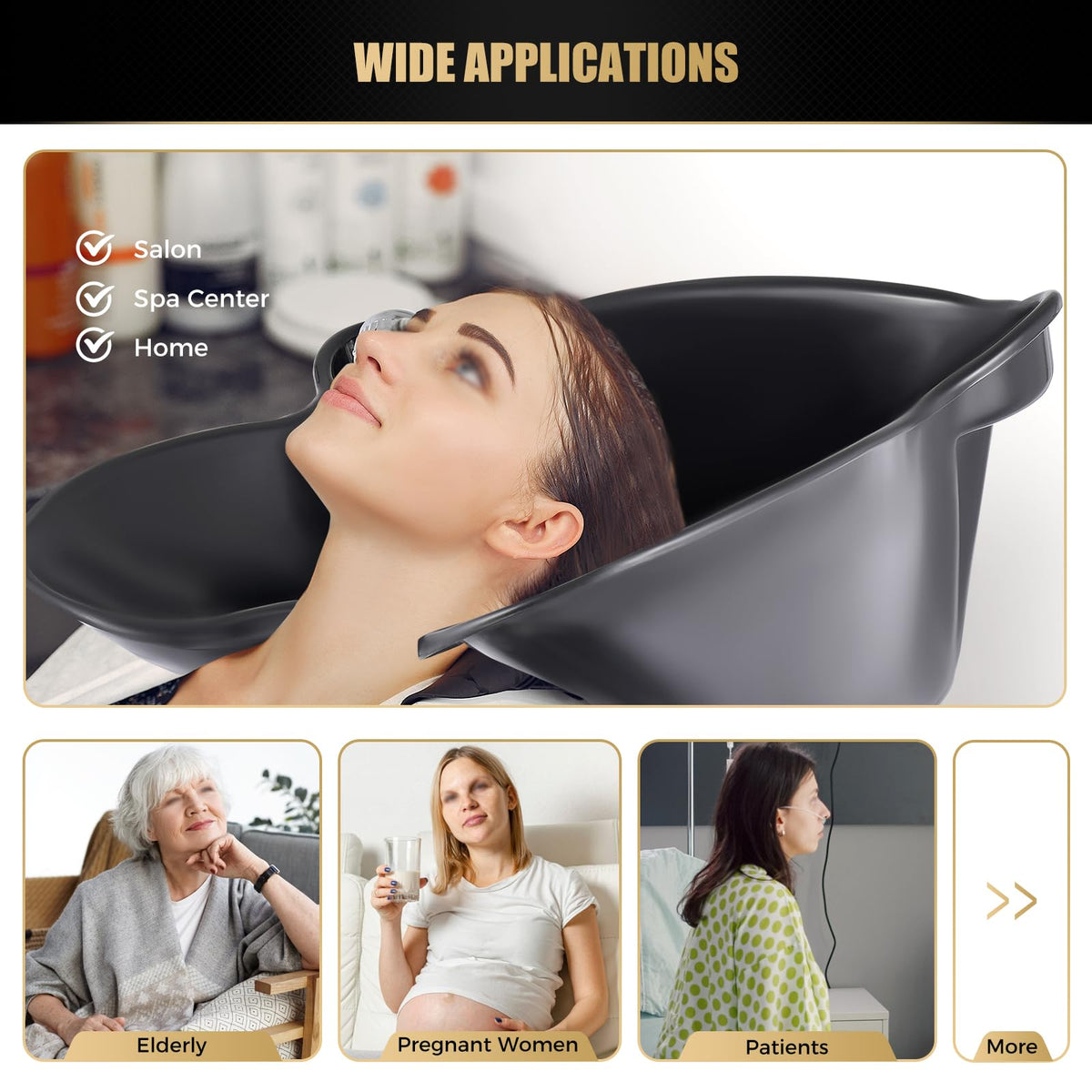 Electric Hair Washing Shampoo Bowl J4224