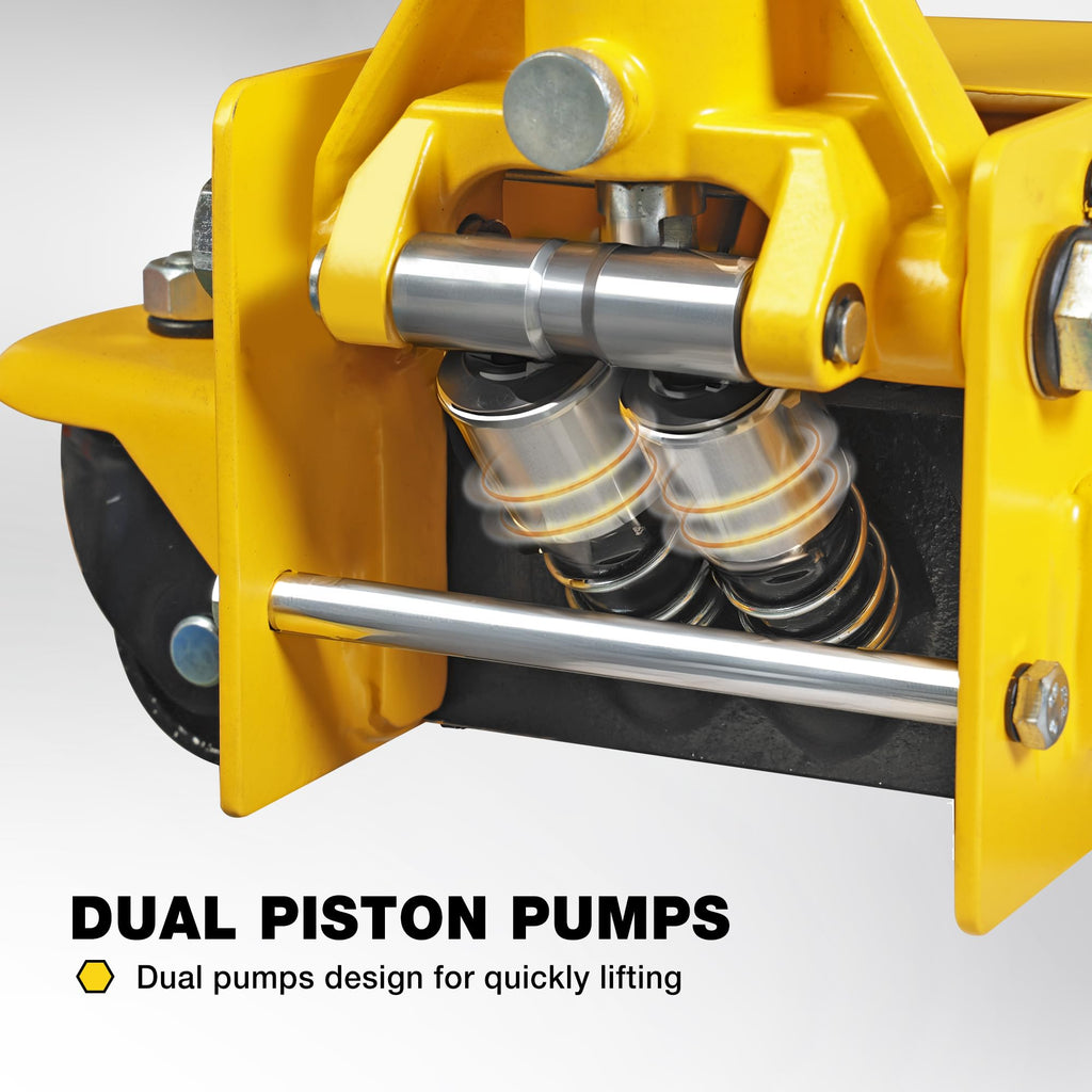 3 Ton Low Profile Hydraulic Floor Jack with Jack Stands R652