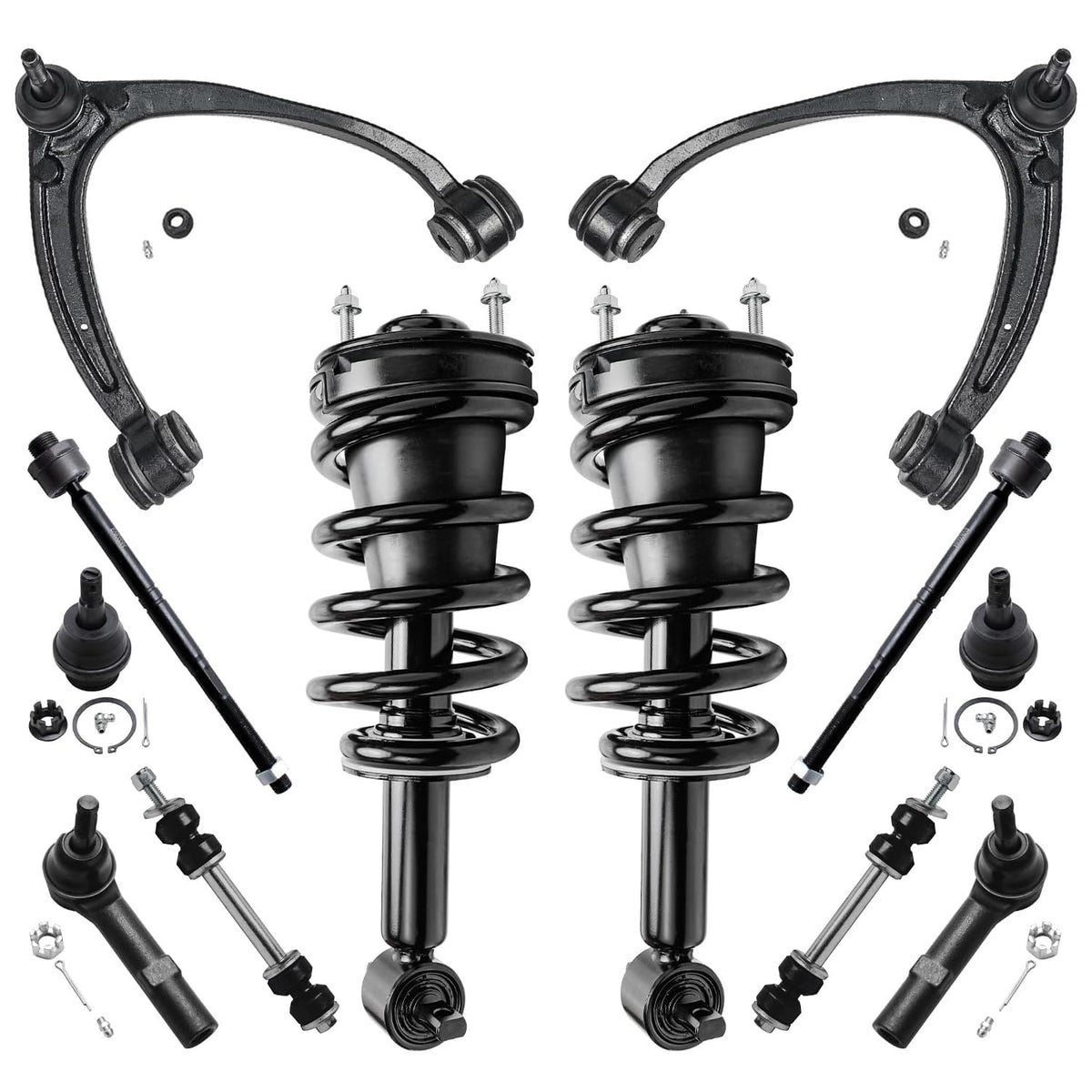 12pc Front End Suspension Kit U128