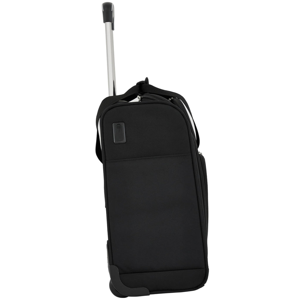 16" Underseat Carry-On Luggage with USB/USB-C Ports, Black Q115