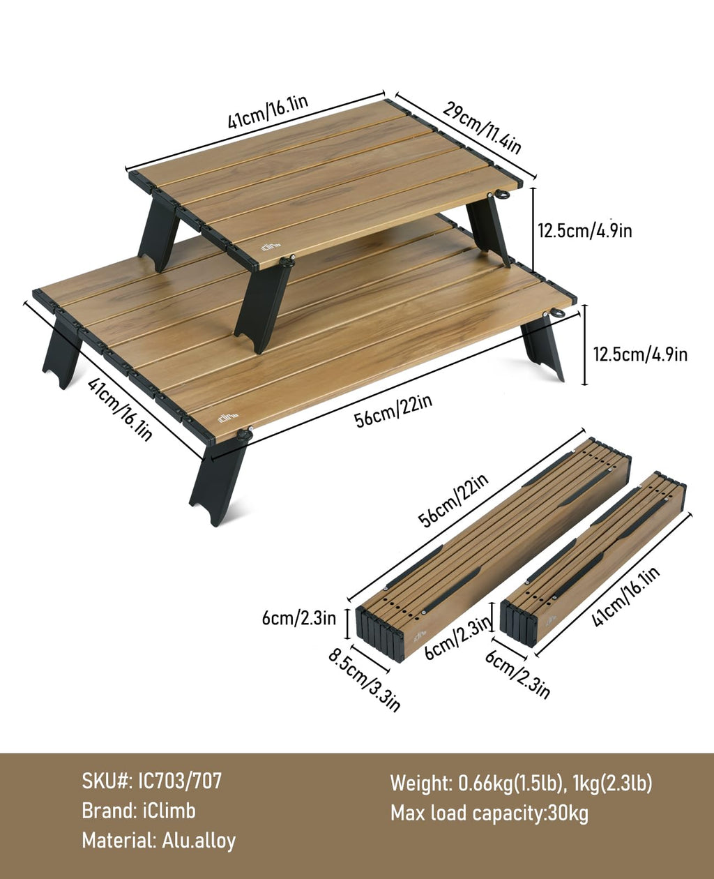 Ultralight Compact Mini Folding Table X78071
