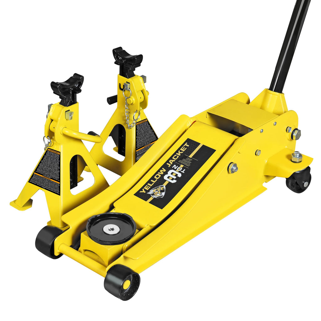 3 Ton Low Profile Hydraulic Floor Jack with Jack Stands R652