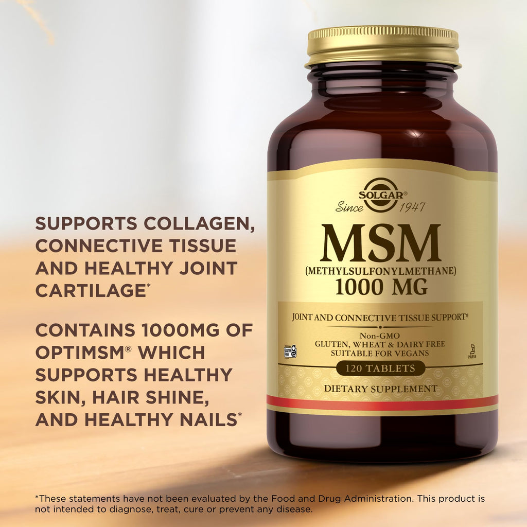 MSM 1000 mg 120 Tablets R6758