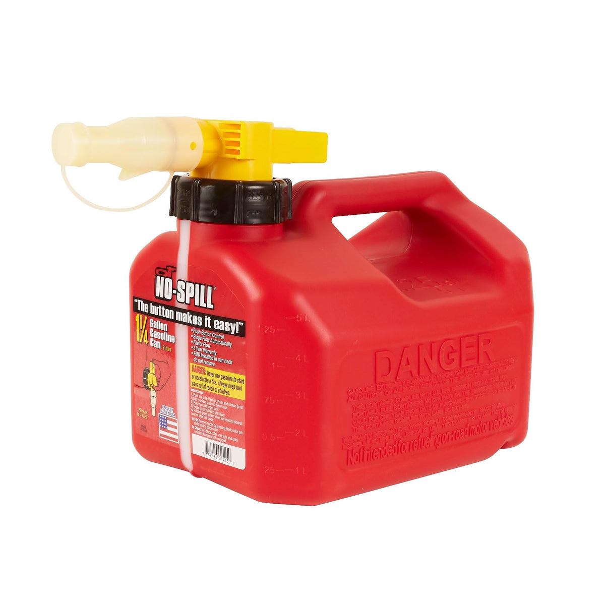 1.25 Gallon Gasoline Gas Can V107146