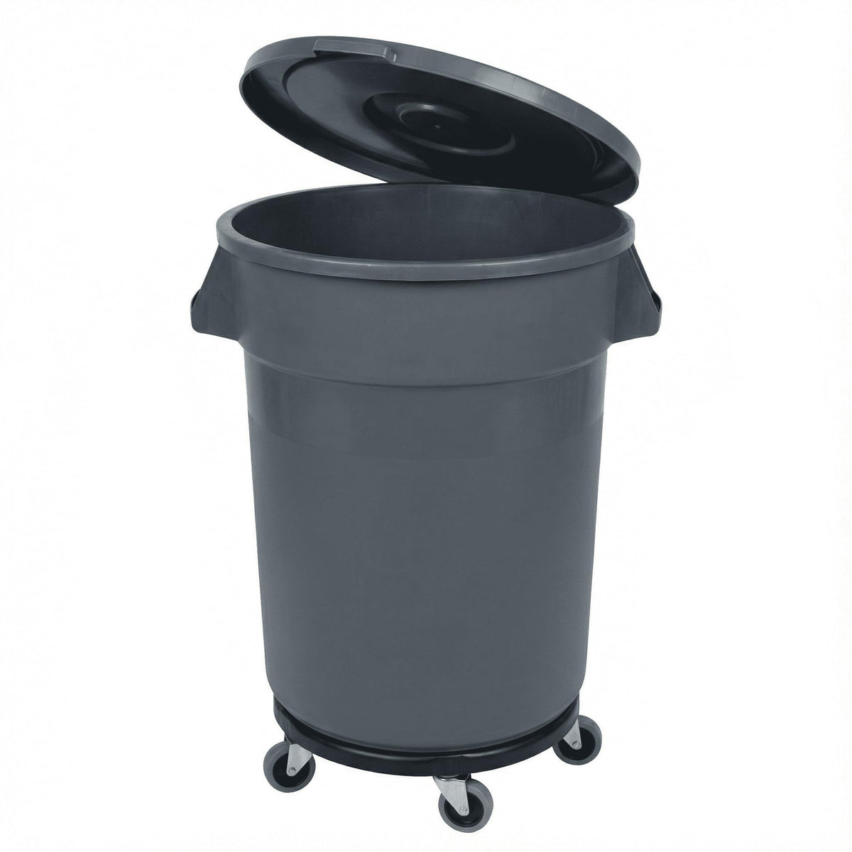 32 Gallon Outdoor Trash Can with Lid and Wheels Q60983